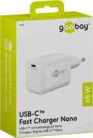 Goobay 79156 USB-C Hálózati Gyorstöltő Adapter 65W - Fehér