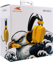 Baracuda BGH-041Y Vezetékes Gamer Fejhallgató Headset - Sárga