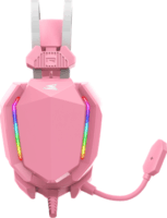 Baracuda BGH-041P Vezetékes Gamer Fejhallgató Headset - Rózsaszín