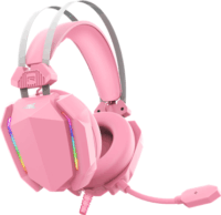 Baracuda BGH-041P Vezetékes Gamer Fejhallgató Headset - Rózsaszín