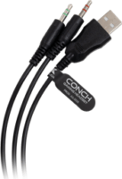 Baracuda BGH-031B Vezetékes Gamer Fejhallgató Headset - Fekete