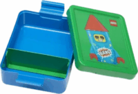 LEGO Room Copenhagen Tüziáték srác Műanyag Uzsonnás Doboz 1L - Zöld/Kék