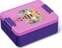 LEGO Room Copenhagen Bee Műanyag Uzsonnás Doboz 1L - Lila/Rózsaszín