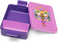 LEGO Room Copenhagen Bee Műanyag Uzsonnás Doboz 1L - Lila/Rózsaszín