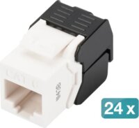 Digitus CAT6 RJ45 Keystone modul (24db/csomag)