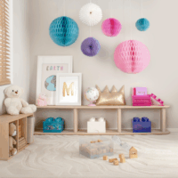 LEGO Room Copenhagen Csillogó Tároló doboz 11,25L - Kék