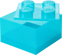 LEGO Room Copenhagen Csillogó Tároló doboz 11,25L - Kék