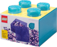 LEGO Room Copenhagen Csillogó Tároló doboz 11,25L - Kék