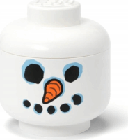 LEGO Room Copenhagen Hóember tárolófej 2L - Fehér