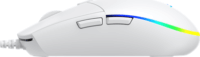 Baracuda BGM-112W Vezetékes Gaming Egér - Fehér