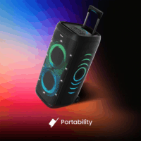 Hisense Thunder Bluetooth RGB Party Hangszóró 620W - Fekete