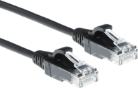 ACT DC9910 U-UTP Cat6a RJ45 Patch Kábel 10m - Fekete