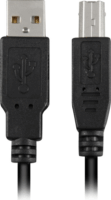 Sharkoon USB-A 2.0 Apa - USB-B Apa Nyomtató Kábel 2m - Fekete