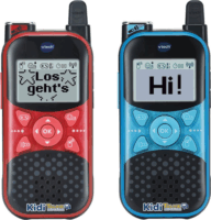 VTech KidiTalkie Explorer 2 Darabos Gyerek Walkie-Talkie - Piros / Kék