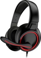 Advance MIC-GTA210 Vezetékes Sztereo Fejhallgató - Fekete/Piros