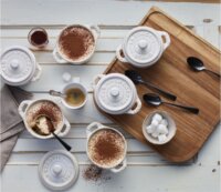 Staub Mini Cocotte Sütőedény készlet 4 darabos - Elefántcsont fehér