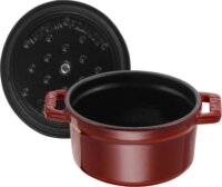 Staub Mini Cocotte Öntöttvas lábas 10cm - Bordó