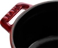 Staub Mini Cocotte Öntöttvas lábas 10cm - Bordó