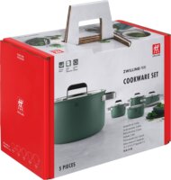 Zwilling Pure Rozsdamentes Acél Edénykészlet - Zöld (5 részes)