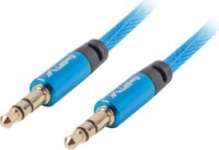 Lanberg CA-MJMJ-10CU-0030-BL 3.5mm Mini Jack Apa - 3.5mm Mini Jack Apa Kábel 3m - Kék