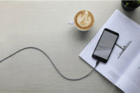 Native Union USB-A 3.0 Apa - USB-C Apa Adat és Töltőkábel 1.2m - Fekete / Fehér