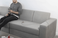 Native Union USB-A 2.0 Apa - USB-C Apa Adat és Töltőkábel 3m - Fekete / Fehér