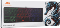 Baraduca BGK-04141B-US Vezetékes RGB Gaming Billentyűzet US - Fekete