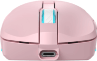 Baracuda BGM-124P RF Wireless Gaming Egér - Rózsaszín