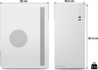 Advance Optima Micro Tower Számítógépház - Fehér