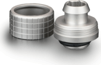 Thermal Grizzly TG-DM-FIT-0201 DeltaMate Fitting G1/4" apa ST16 Adapter - Ezüst