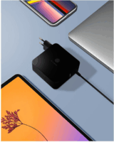 ICY BOX IB-PS101-PD USB Type-C Hálózati Gyorstöltő Adapter 90W - Fekete