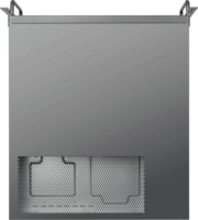 SilverStone SST-RM600 6U Rack Szerver Ház 43,8 x 26,5 x 52,2 cm - Fekete