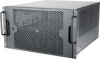 SilverStone SST-RM600 6U Rack Szerver Ház 43,8 x 26,5 x 52,2 cm - Fekete
