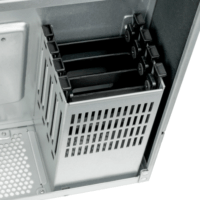SilverStone SST-RM600 6U Rack Szerver Ház 43,8 x 26,5 x 52,2 cm - Fekete