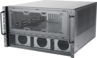 SilverStone SST-RM600 6U Rack Szerver Ház 43,8 x 26,5 x 52,2 cm - Fekete