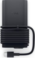 Dell 492-BDPQ USB-C GaN Laptop Töltő Adapter Tápkábellel (100W / 5-20V / 1,7A)