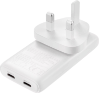 Sandberg 441-68 2x USB-C 4in1 Hálózati Utazó Gyorstöltő Adapter 65W - Fehér