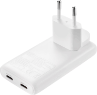 Sandberg 441-68 2x USB-C 4in1 Hálózati Utazó Gyorstöltő Adapter 65W - Fehér