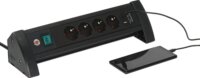 Brennenstuhl 230V USB-A / USB-C Hálózati elosztó 4 aljzatos 1,8m - Fekete