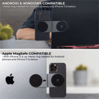 Rolling Square EDGE Pro Univerzális Tablet és Mobiltelefon tartó 2 db - Szürke