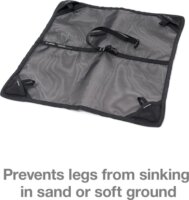 Helinox 12754 Kültéri szőnyeg Helinox Kültéri szék alá 26 x 14 cm - Szürke