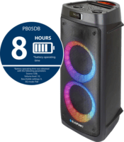 Blaupunkt PB05DB Hordozható Bluetooth Party Box 500W - Fekete