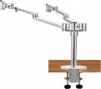 Spire CG-UGOL-2B Dual 27" LCD TV / Monitor asztali tartó kar - Fekete (2 kijelző)
