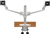 Spire CG-UGOL-2B Dual 27" LCD TV / Monitor asztali tartó kar - Fekete (2 kijelző)