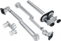 Spire CG-UGOL-2B Dual 27" LCD TV / Monitor asztali tartó kar - Fekete (2 kijelző)