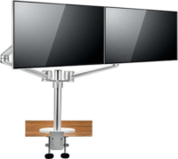 Spire CG-UGOL-2B Dual 27" LCD TV / Monitor asztali tartó kar - Fekete (2 kijelző)