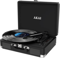 Akai ATT-18BT Bakelit Vinyl lemezjátszó - Fekete