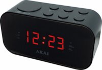 Akai ACR-3088 Asztali Rádiós ébresztőóra Digitális kijelzővel - Fekete
