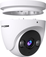 IP-COM IPC3T24C 4mm 4MP kültéri okos IP Turret kamera - Fehér