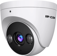 IP-COM IPC3T24C 4mm 4MP kültéri okos IP Turret kamera - Fehér